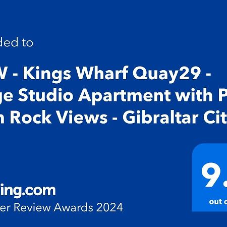 Kings Wharf Quay29 - Large Studio Apartment With 3 Pools - Gym - Rock Views - Holiday And Short Let Apartments In Gibraltar Exterior foto